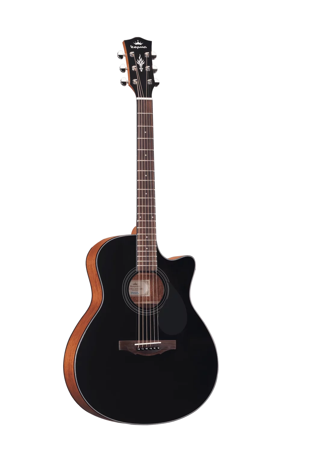 Электроакустическая гитара Kepma EACE-K1-BKM