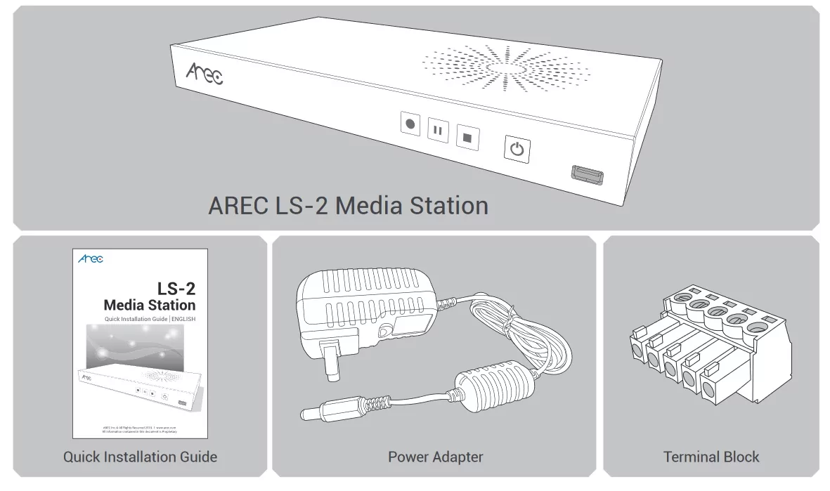 Рекордер AREC LS-2 3