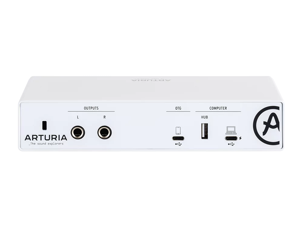 Аудиоинтерфейс USB Arturia MiniFuse 2 White OTG 3