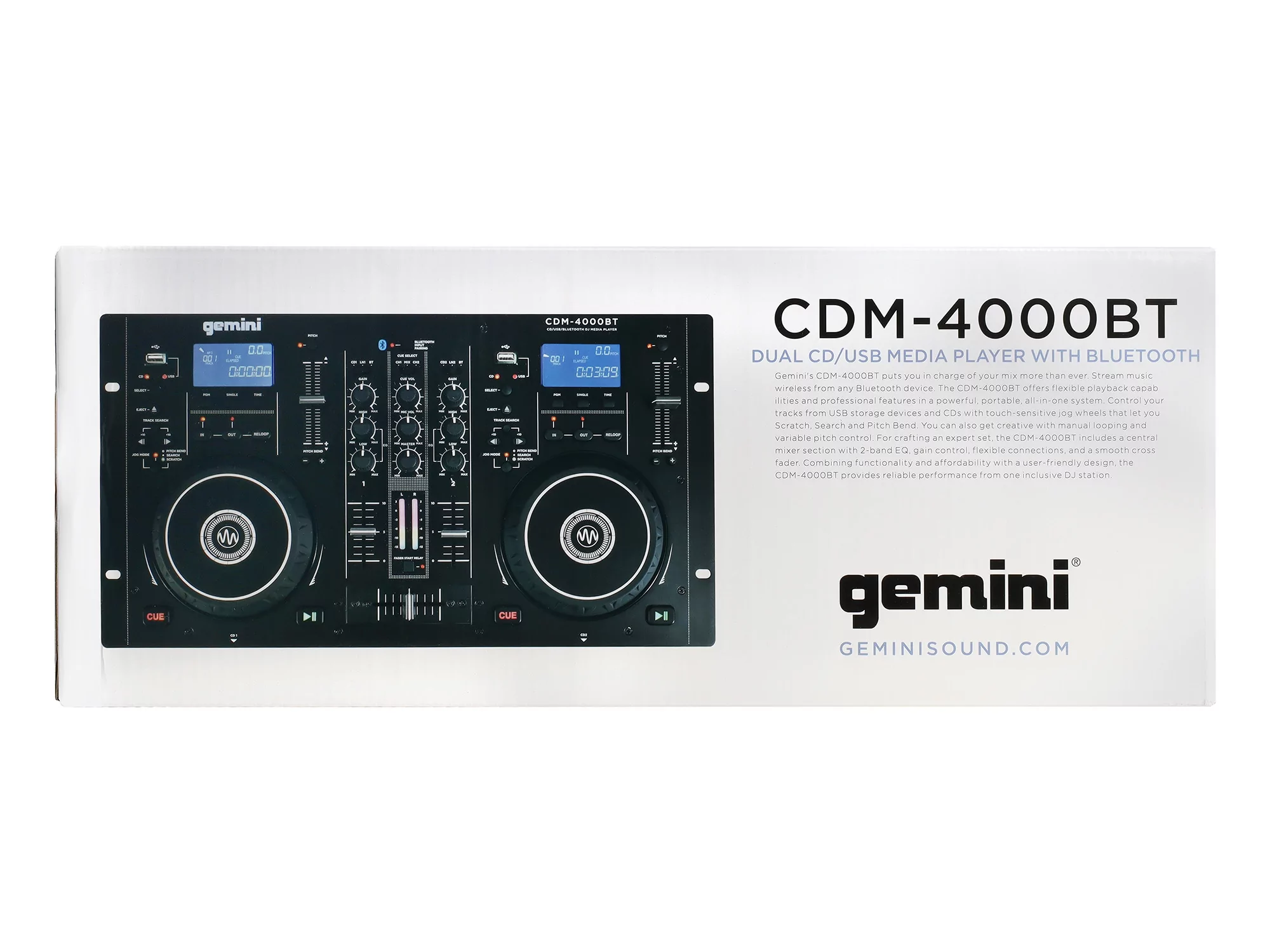 Медиа проигрыватель Gemini CDM-4000BT 18