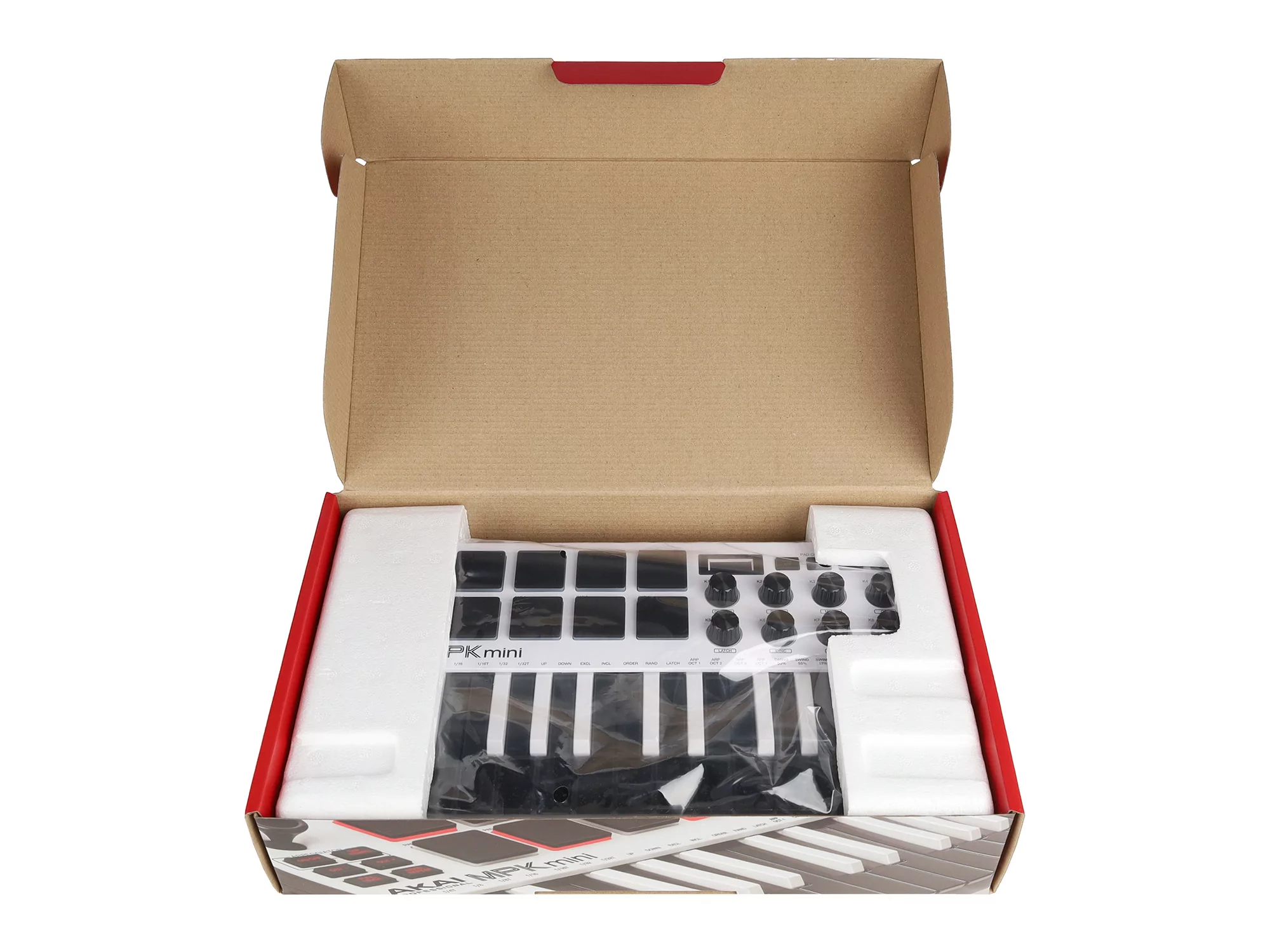 MIDI клавиатура AKAI MPK Mini MK3 White 14