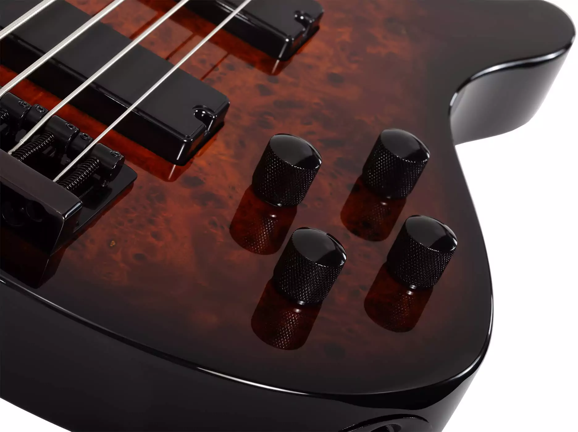 Бас-гитара SCHECTER C-5 STANDARD TOBACCO BURL TB 13