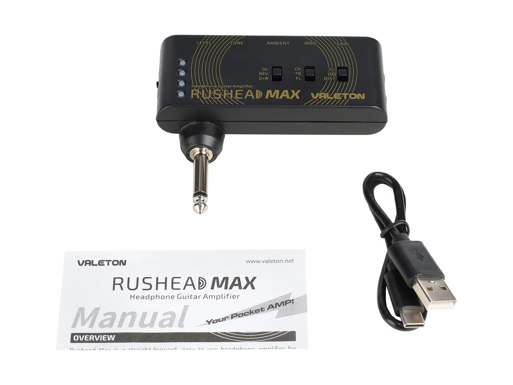 Компактный гитарный усилитель-эмулятор Rushead Max Valeton RH-100 13
