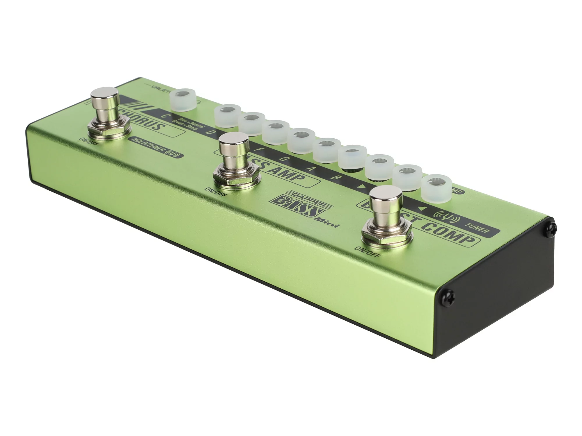 Напольная компактная басгитарная педаль Dapper Bass Mini Valeton MES-2 5