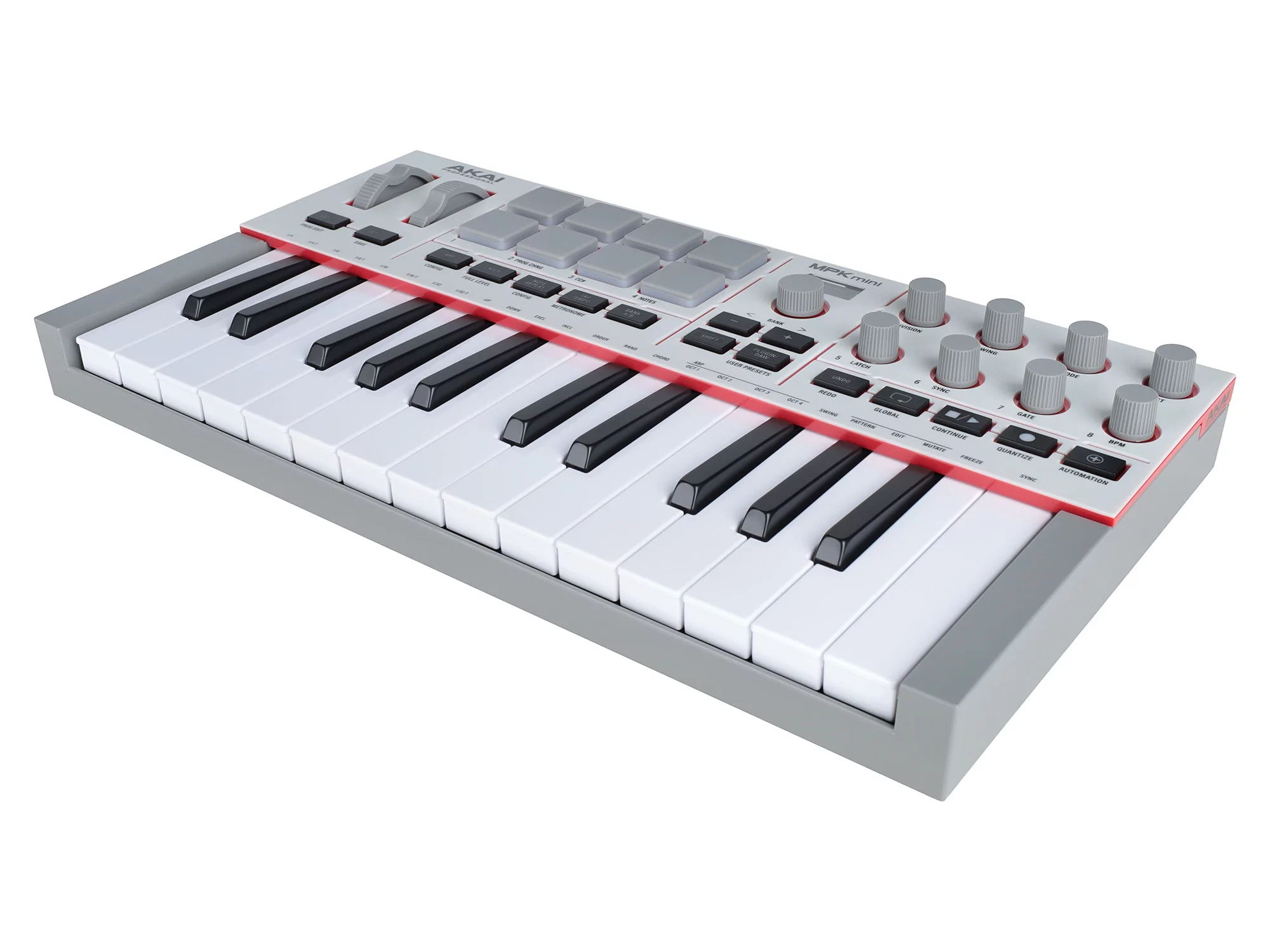 Миди-клавиатура AKAI MPK Mini IV White 3