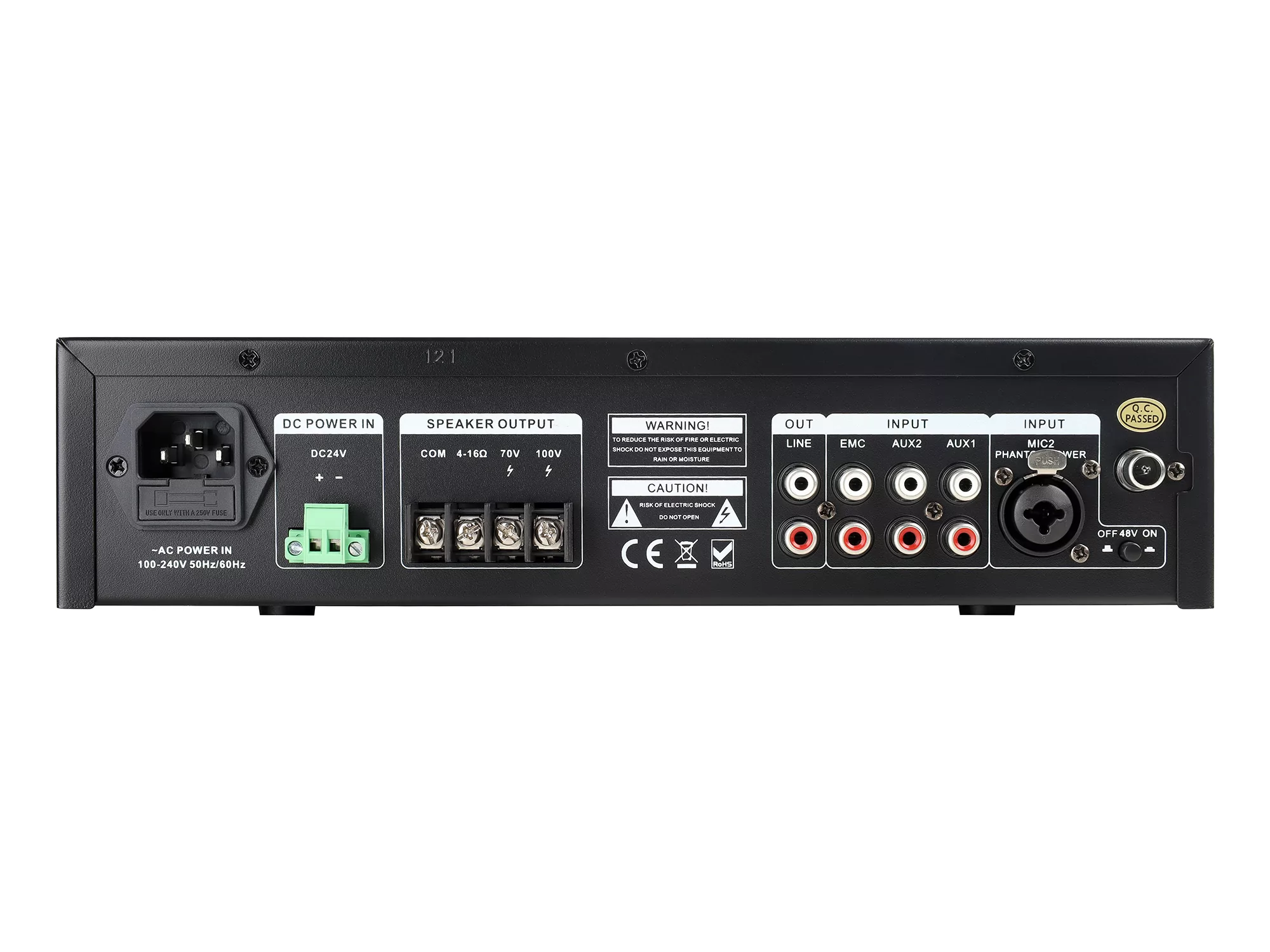 Микшер-усилитель Intrend ITMXAMP-120MT 9