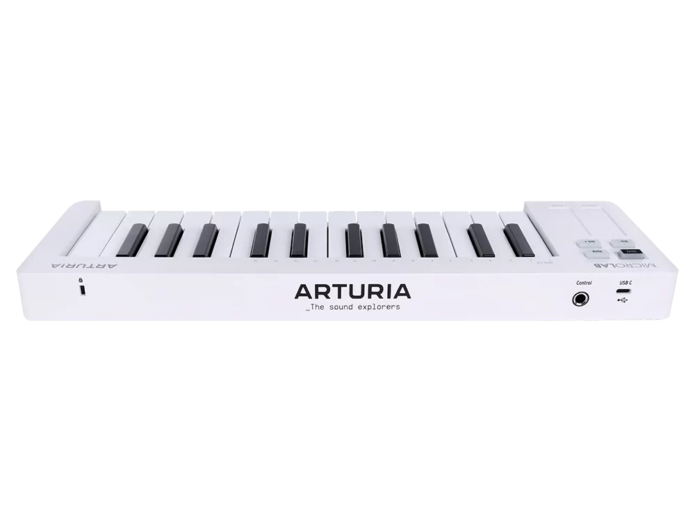 MIDI клавиатура Arturia MicroLab 3 White 5