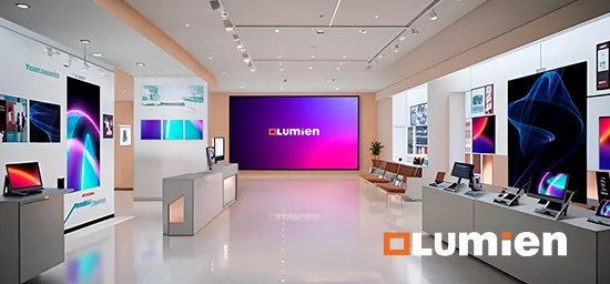 LUMIEN задает масштаб: 110 дюймов успеха