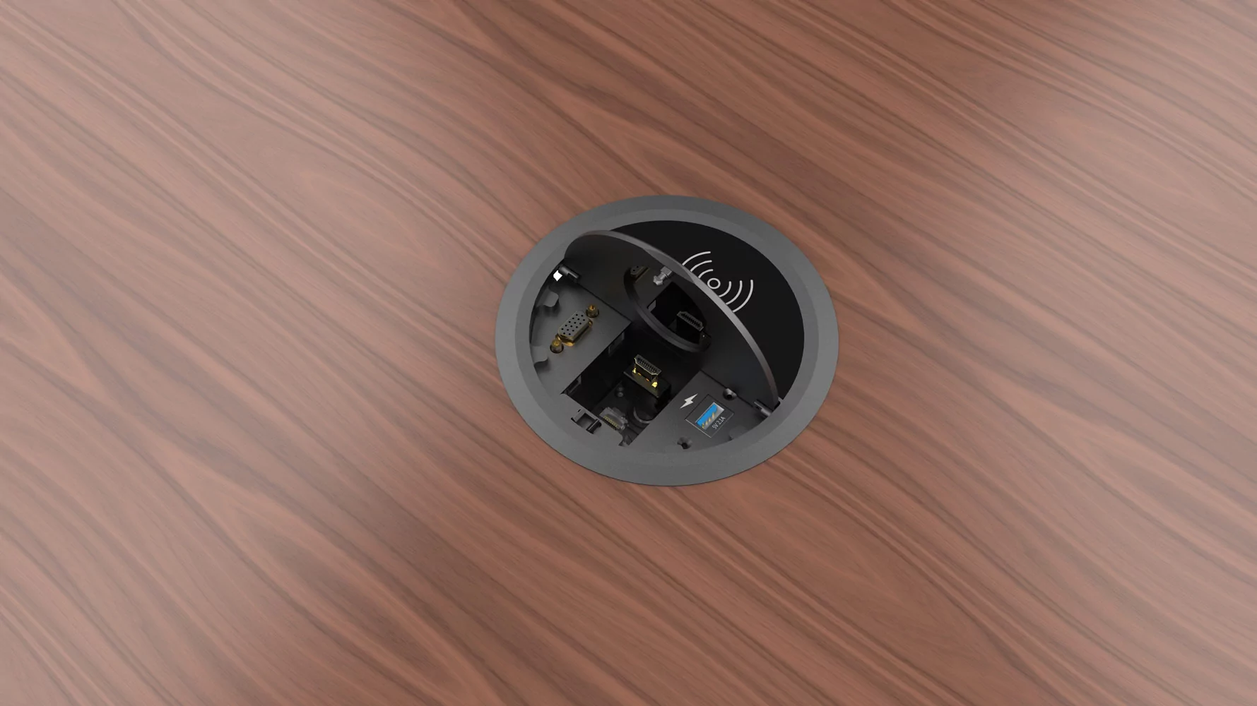 Круглый архитектурный лючок Wize Pro WRTS-SR-B 11