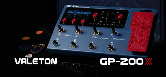 Valeton GP-200X — мощь студии в одном педалборде
