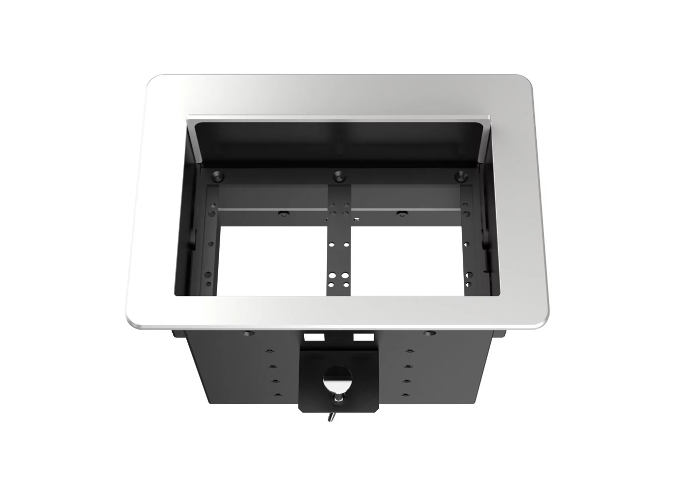 Прямоугольный металлический корпус Wize Pro WRTS-06BOX-S 3