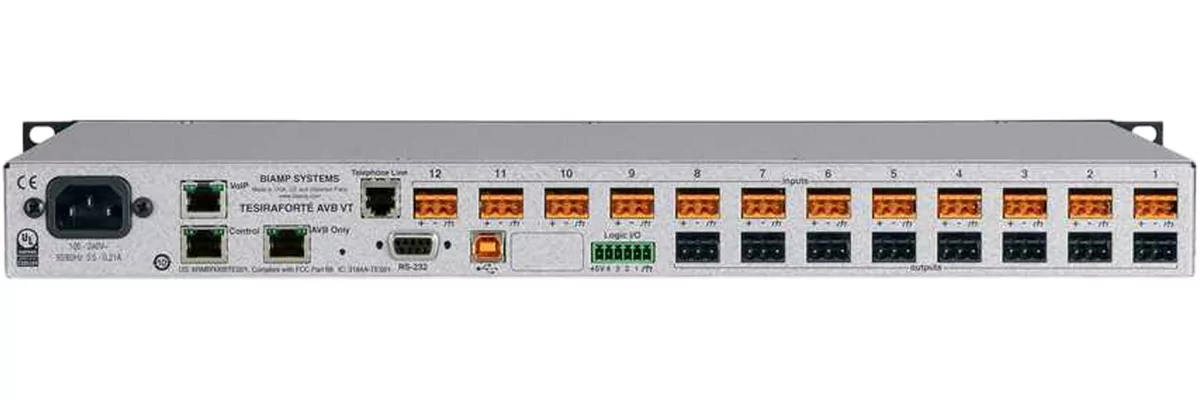 Аудиопроцессор Biamp TesiraFORTE AVB VT 2