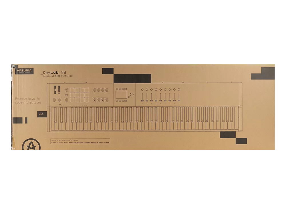 MIDI клавиатура Arturia KeyLAB 88 MK3 Black 18