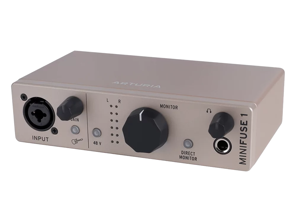 Аудиоинтерфейс USB Arturia MiniFuse 1 Champagne 4