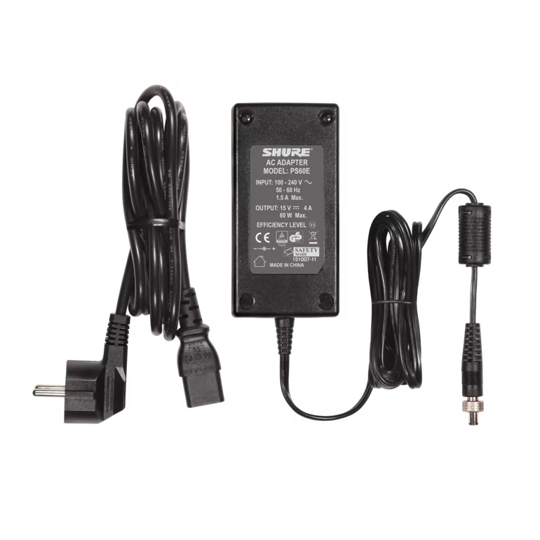 Внешний источник питания постоянного тока 15 В SHURE PS60E