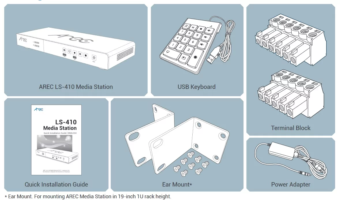 Рекордер AREC LS-410 5