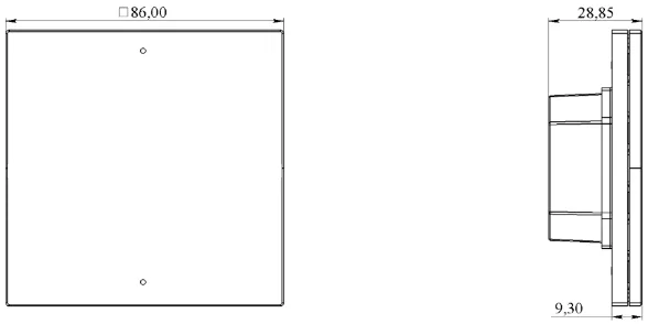 Сценарный выключатель 2 iRidi FS-BT2-05 3
