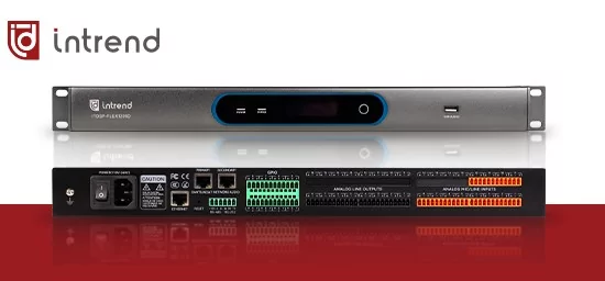 Intrend ITDSP-FLEX1208D − аудиопроцессор со свободно конфигурируемым ПО