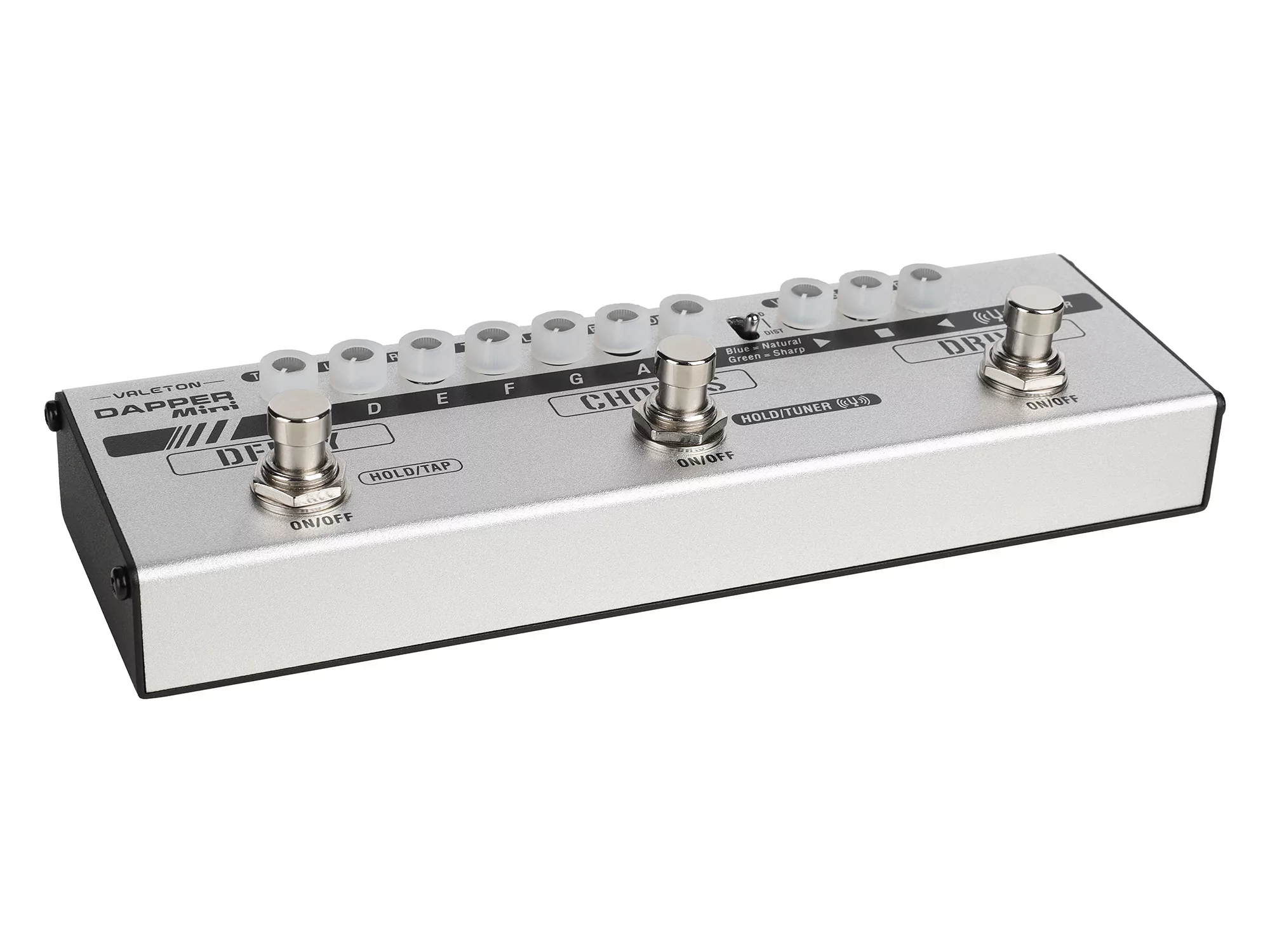 Напольная компактная гитарная педаль Dapper Mini Valeton MES-1 2