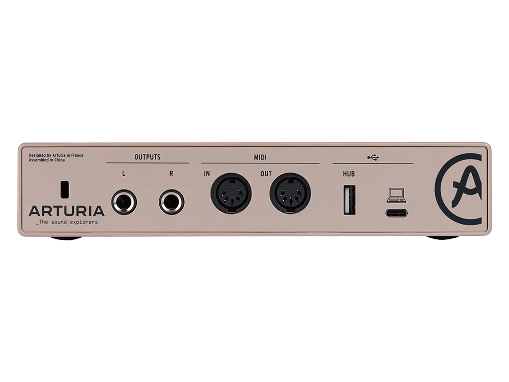 Аудиоинтерфейс USB Arturia MiniFuse 2 Champagne 4