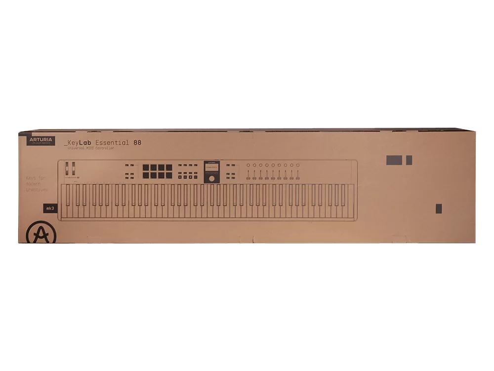 MIDI клавиатура Arturia KeyLab Essential 88 mk3 Black 15