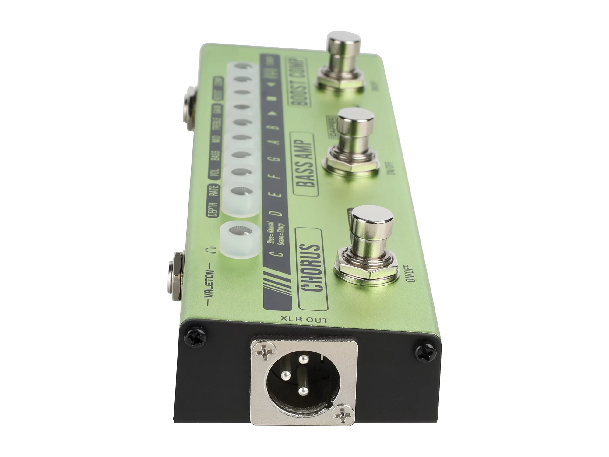 Напольная компактная басгитарная педаль Dapper Bass Mini Valeton MES-2 8