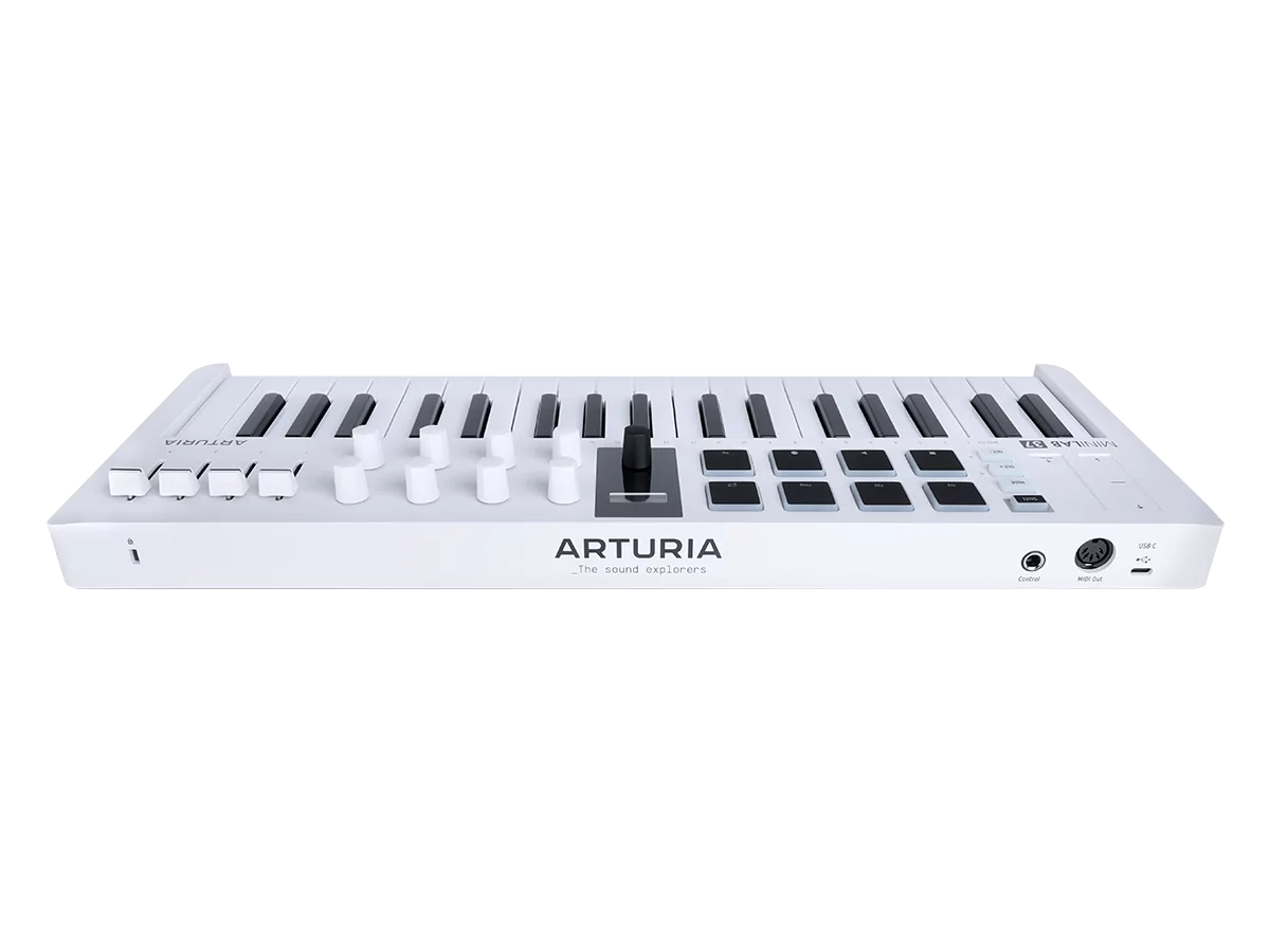 MIDI клавиатура Arturia MiniLAB 3 37 White 9