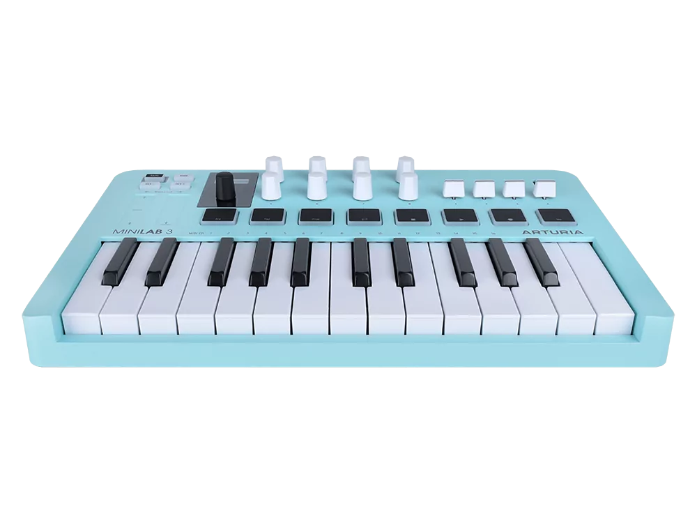 MIDI клавиатура Arturia MiniLAB 3 Aquamarine 3