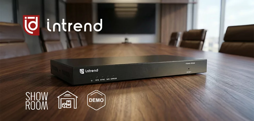 Intrend ITDAN-PIO44 ─ универсальный аудиоинтерфейс с возможностью каскадирования