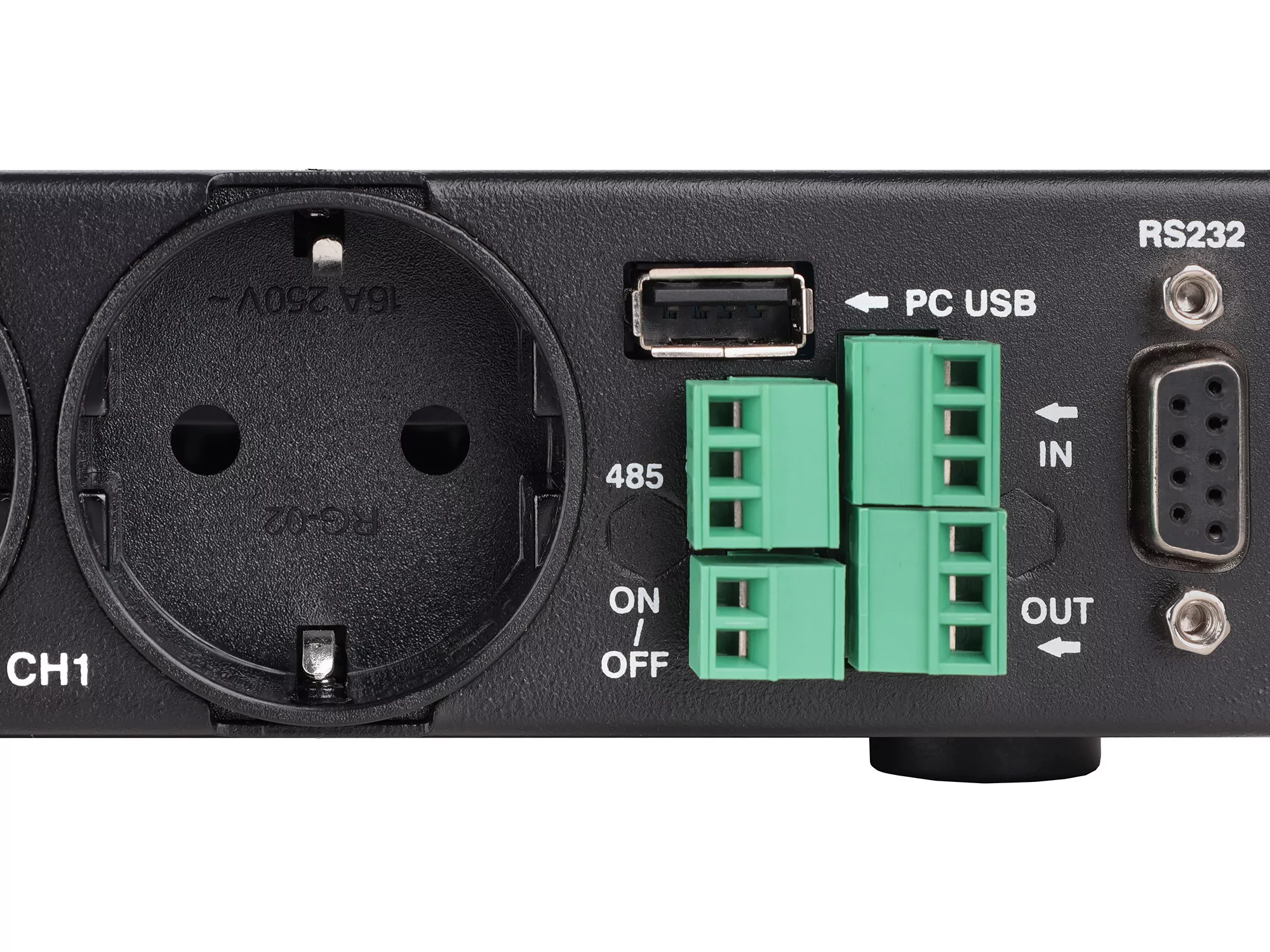 Коммутатор электропитания переменного тока Intrend ITPAC-8C 7