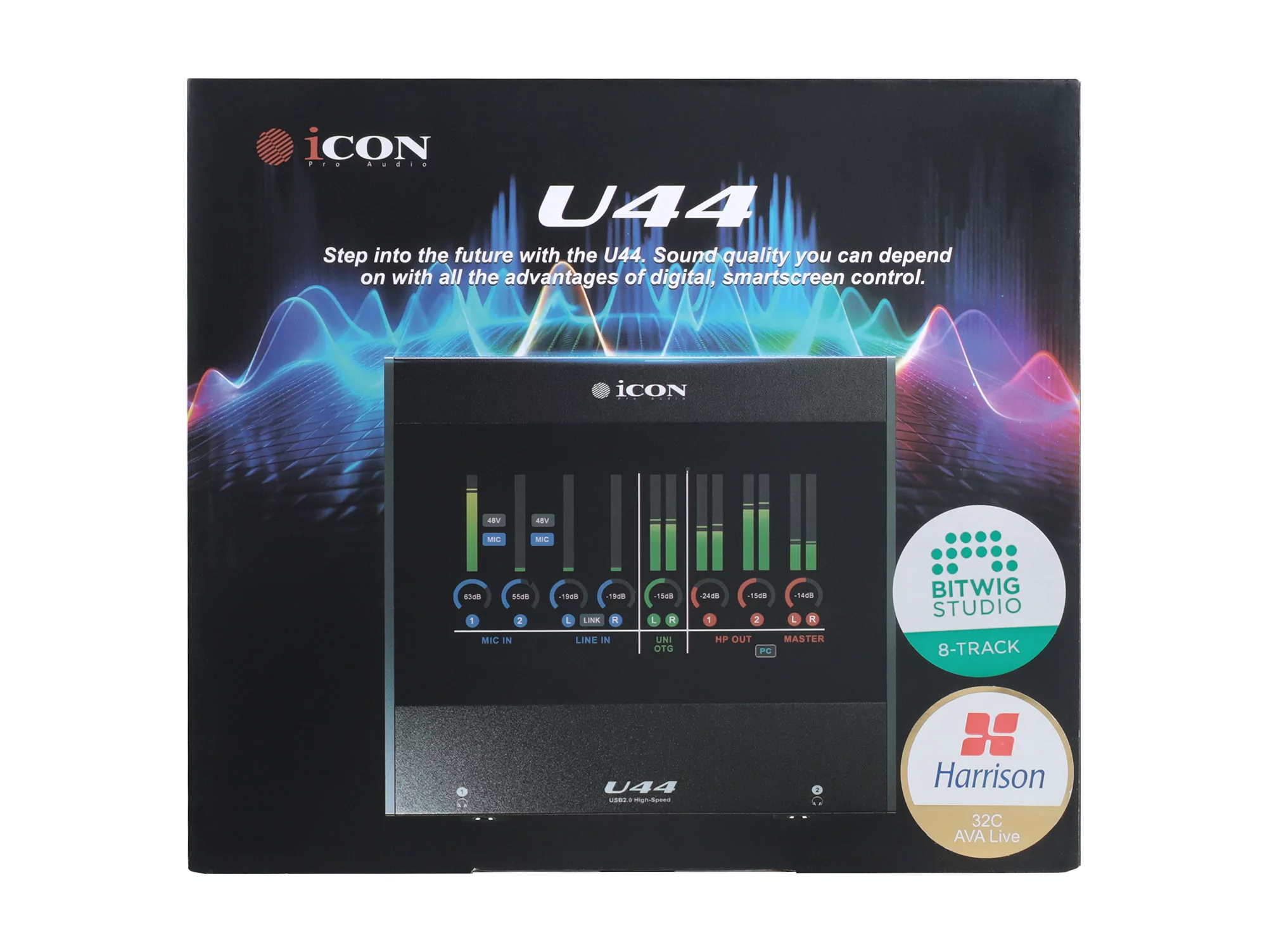 Аудиоинтерфейс USB Icon U44 24