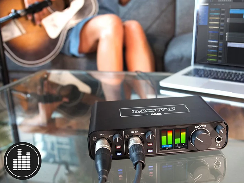 Аудиоинтерфейс USB Motu M2 17