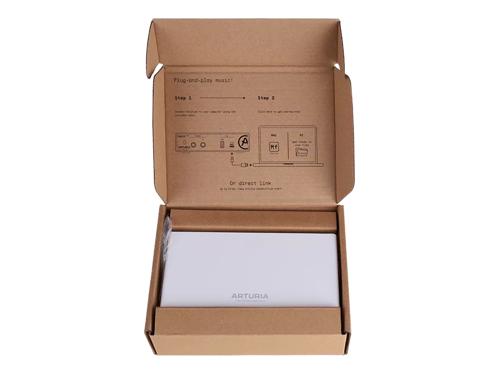 Аудиоинтерфейс USB Arturia MiniFuse 1 White 13