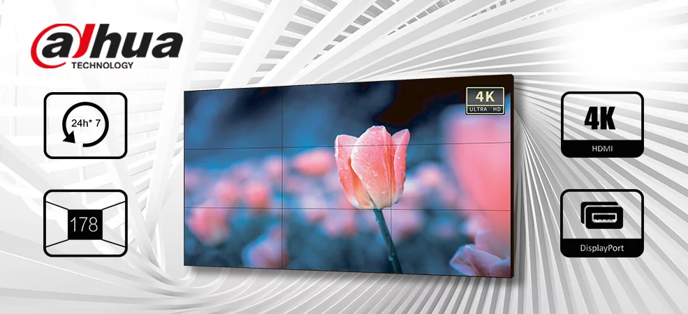 Dahua DHI-LS550KDM-UF – дисплеи для видеостен уровня Ultra