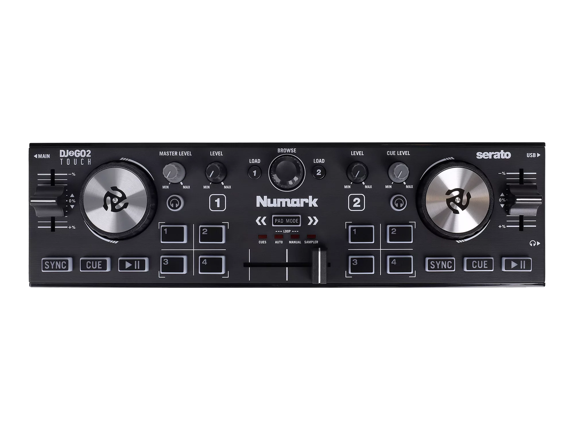 Микшер-семплер (контроллер) Numark DJ2GO2 Touch 7