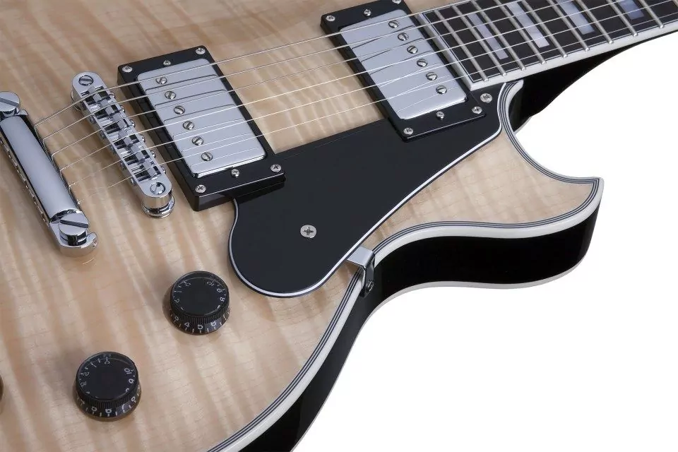 Электрогитара SCHECTER SOLO-II CUSTOM GNAT/BLK 7