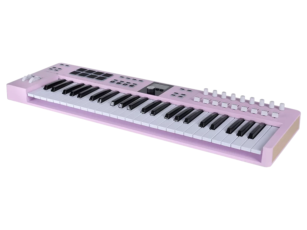 MIDI клавиатура Arturia KeyLab Essential 49 mk3 Rose Quartz 4