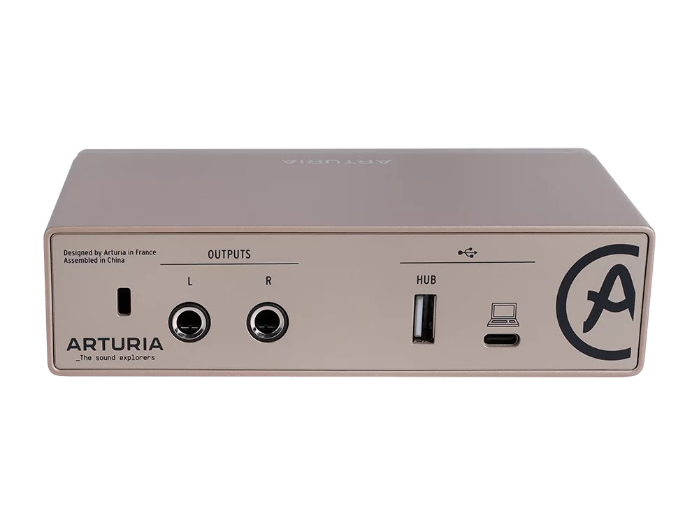 Аудиоинтерфейс USB Arturia MiniFuse 1 Champagne 5