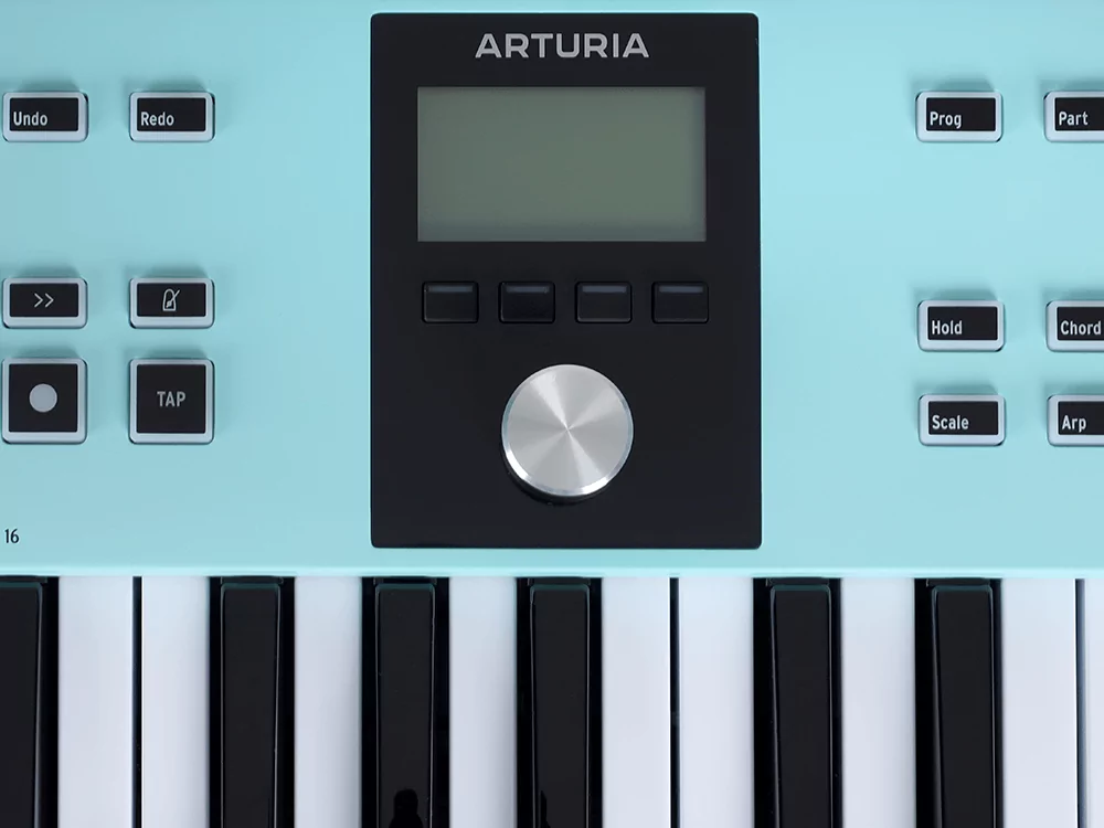 MIDI клавиатура Arturia KeyLab Essential 49 mk3 Aquamarine 12
