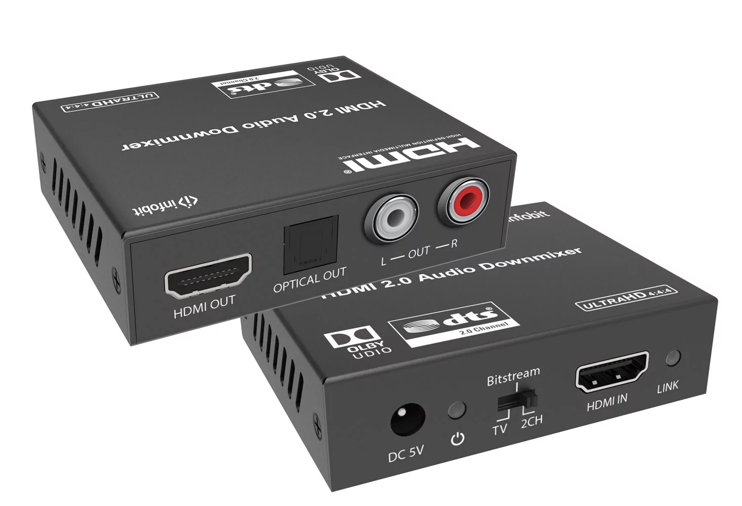 Деэмбеддер HDMI 4K60 Infobit iTrans AD02 2