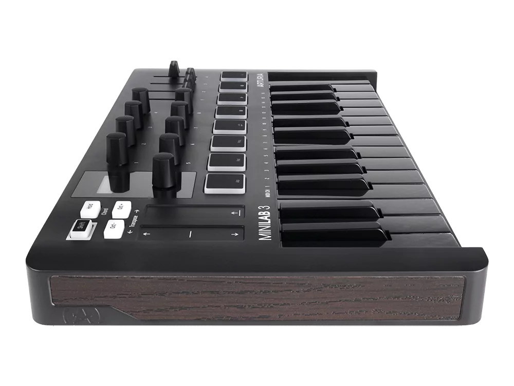 MIDI клавиатура Arturia MiniLAB 3 Deep Black 7