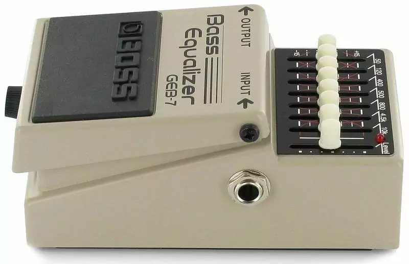 7-полосный графический эквалайзер BOSS GEB-7