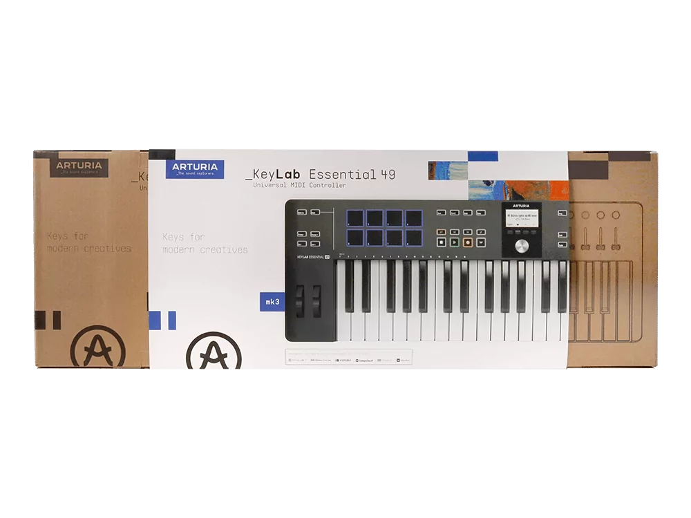 MIDI клавиатура Arturia KeyLab Essential 49 mk3 Black 13