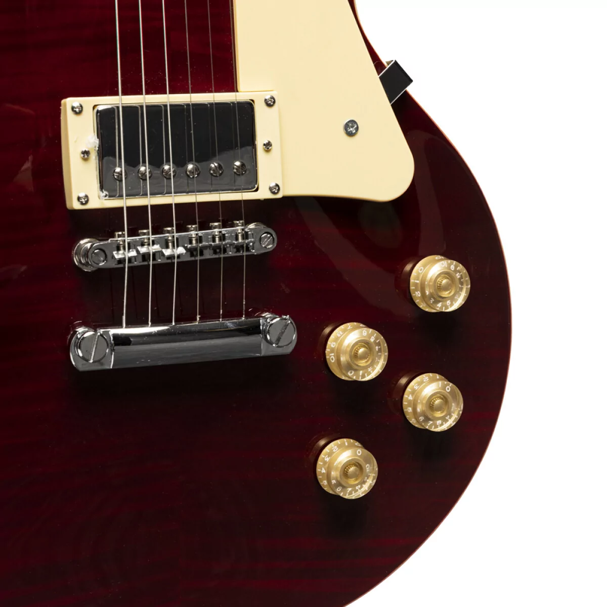 Электрогитара STAGG SEL-DLX W RED 3