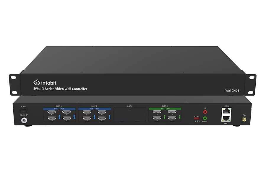 Контроллер видеостены Infobit iWall X408