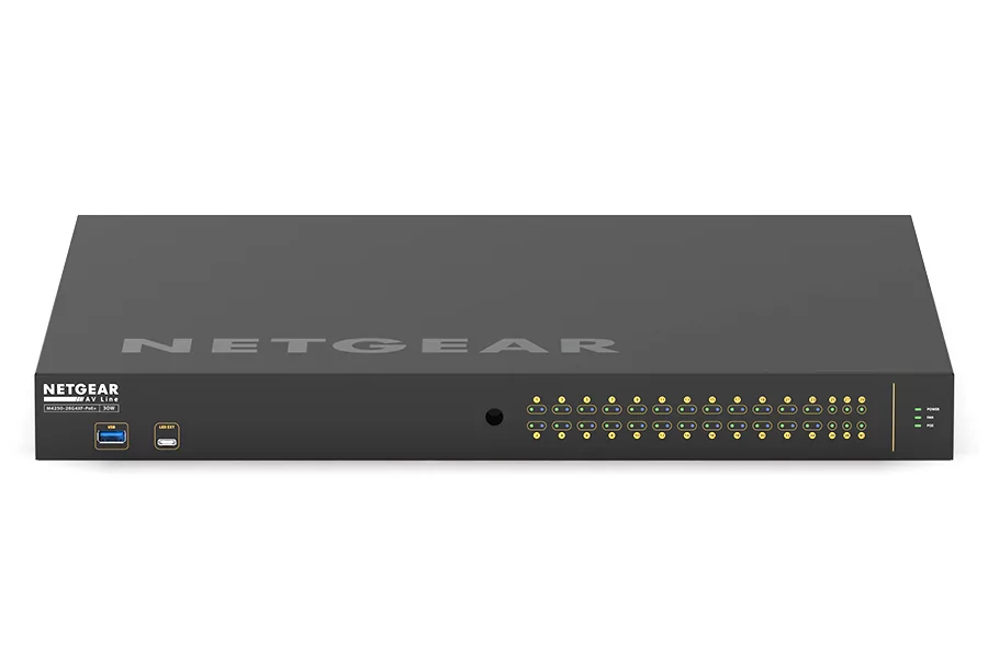 AVB-совместимый коммутатор Biamp NMS-NG26GPX-AVB