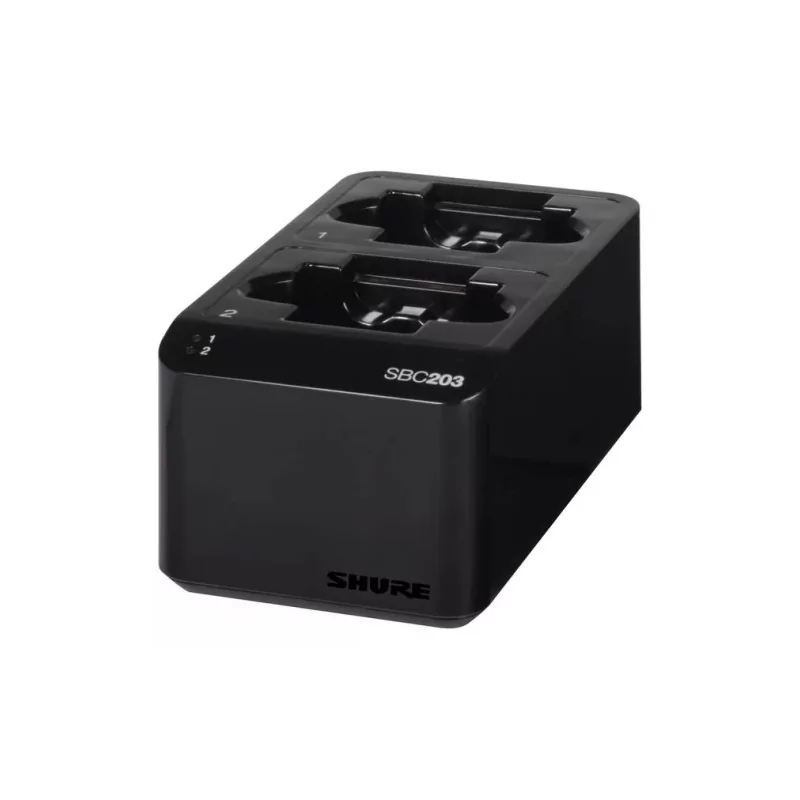 Двухпортовая зарядная док-станция SHURE SBC203-E