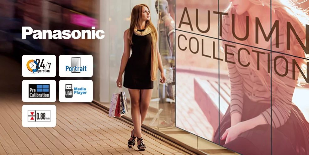 Видеостена Panasoniс  2х2 по новогодней цене