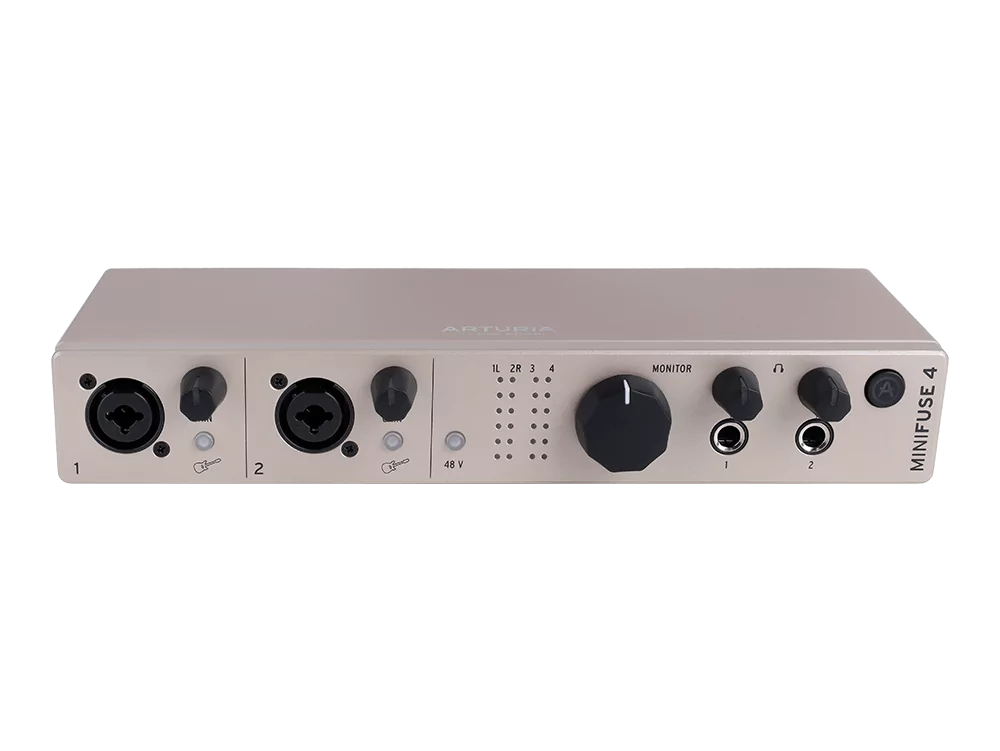 Аудиоинтерфейс USB Arturia MiniFuse 4 Champagne