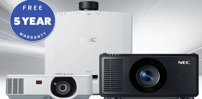 Гарантия на проекторы NEC для образовательных учреждений и музеев продлена до 5 лет